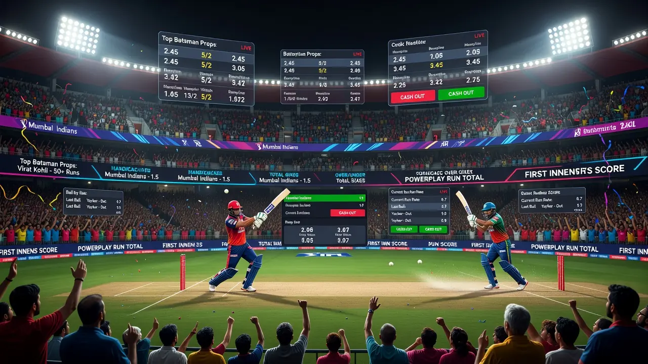 IPL Cricket Betting Guide: How to Bet on IPL Matches with Live Match Wagering, Odds, Predictions, and Tips