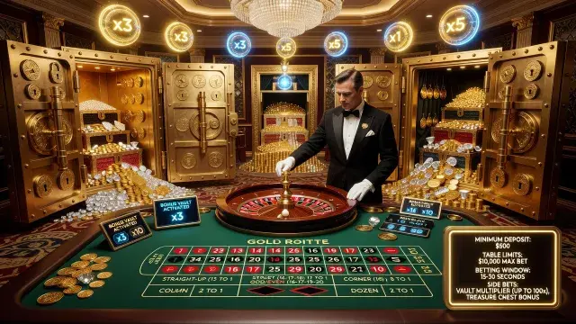 Gold Vault Roulette Rules, Strategy, Payouts, Bets, and Minimum Deposit Explained