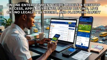 Online Entertainment Guide: Mobile and Desktop Access, Apps, Payments, Sports Betting, Live Casino Legality in Nigeria, and Platform Safety